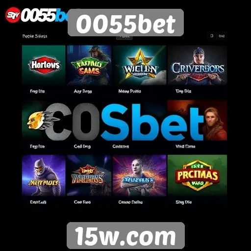 Análise das opções de jogos disponíveis no 0055bet