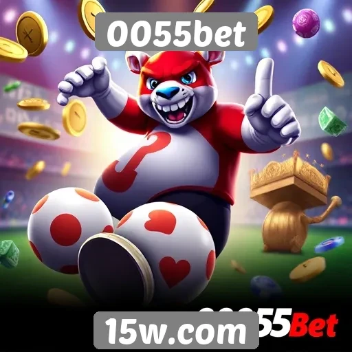 Variedade de jogos disponíveis em 0055bet